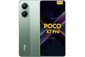 XIAOMI Smartphone POCO X7 Pro,12+512GB,Vert,caméra Principale 50MP avec OIS, Batterie 6000mAh avec Hypercharge 90W, IP68, fonctionnalités IA (Chargeur Non Inclus)(Version Française+2 Ans de Garantie)