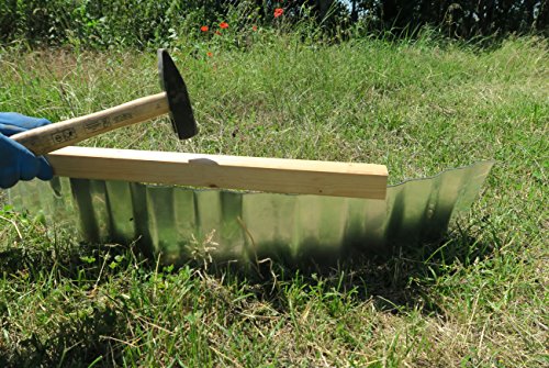 Frühlingsangebot 10 m Rasenkante Beeteinfassung Beetumrandung Beeteinfassung Metall 16 cm - 6