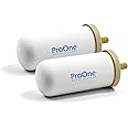 ProOne Pair of 5-inch Replacement Filters for ProOne Traveler+ Countertop Gravity Water Filter System