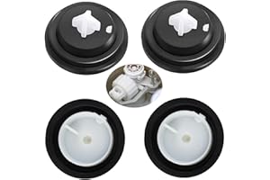 GOERPN 4 Stücke Spülkasten Einlass Membran Spülkasten Dichtungen 23mm Ventil Membran Unterlegscheiben Dichtungsmembran Schwimmerventil Ventilmembranscheiben Toilette Passend für die Meisten Einlassventile