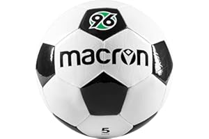HANNOVER H96 Hannover 96 Fußball Macron Gr. 5, Ball s-w-g H96 - Plus Lesezeichen I Love Hannover