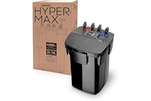AQUAEL Filtr HYPERMAX LINK - Kontroluj świat pod wodą | filtr zewnętzrny do akwariów słodkowodnych 200-1500 l | 4500 l/h | 18-36 W