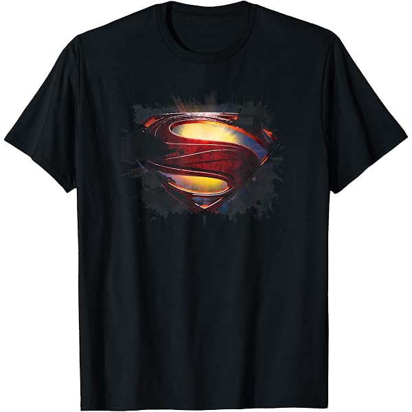 Sweat à Capuche Superman Man Of Steel - Gris Chiné - 100% Officiel