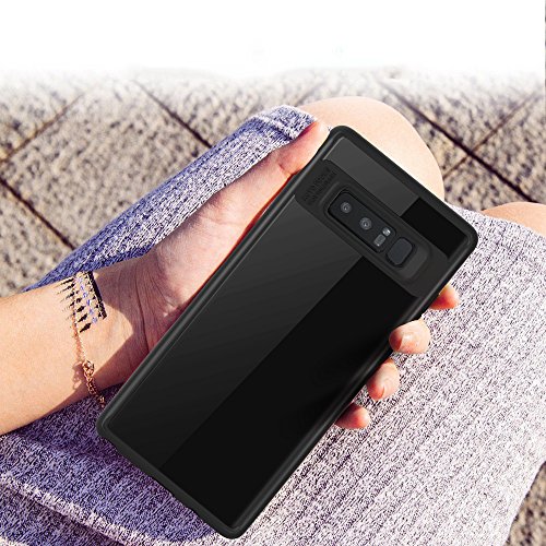 Samsung Galaxy Note 8 Funda  Myriann  Ultra Slim  Resistente a los Ara  azos Ligero Protector Contra la Espalda Funda para Galaxy Note 8  Negro 