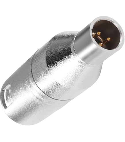 Câble Micro Mini XLR Femelle Vers XLR Mâle 3 Broches - 1,5 M - Professionnel - Cuivre OFC - 9