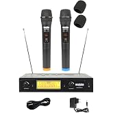 Lastvoice Lm-202X-EE &Ccedil;iftli EL Tipi Telsiz Kablosuz Mikrofon