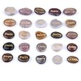 TGS Gems Engraved Inspirational Stones (25 Different Words)