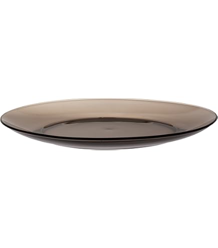 Lot De 6 Assiettes Duralex Lys 23,5 Cm – Transparent, Verre Trempé