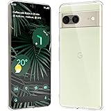 caslord Cover Google Pixel 7,Anti Ingiallimento Custodia con Assorbimento degli Urti e Anti-Graffio,Custodia Trasparente Slim