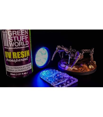 Green Stuff World UV Resin – Water Effect / Lime Fluor Toxic Effect For Miniatures & Crafts