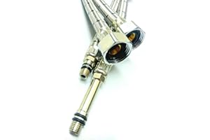 AK INTERACTIVE AK Monobloc Tap Tail Flexible Connector M8 X 1/2" Female End X 500 mm (1 Pair)