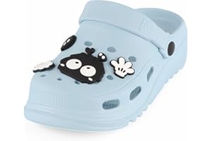 CHILLIFE Zuecos de Plataforma de Mujer con Charms Removibles, Chanclas de Playa, Piscina y Jardín, Verano – Fabricado en Portugal