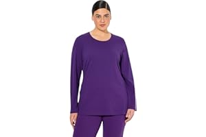 Ulla Popken Damen Langarm-Shirt Langarmshirt