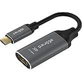 Paugge Thunderbolt 4/3 Supported 4K 60Hz HDR HDCP 2.2 USB C to Hdmi Adapter (CHD20B-ADP)
