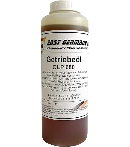 CLP 220 Getriebeöl – 1 Liter, Für Industriegetriebe & Wälzlager – Hochwertiger Schmier- Und Verschleißschutz
