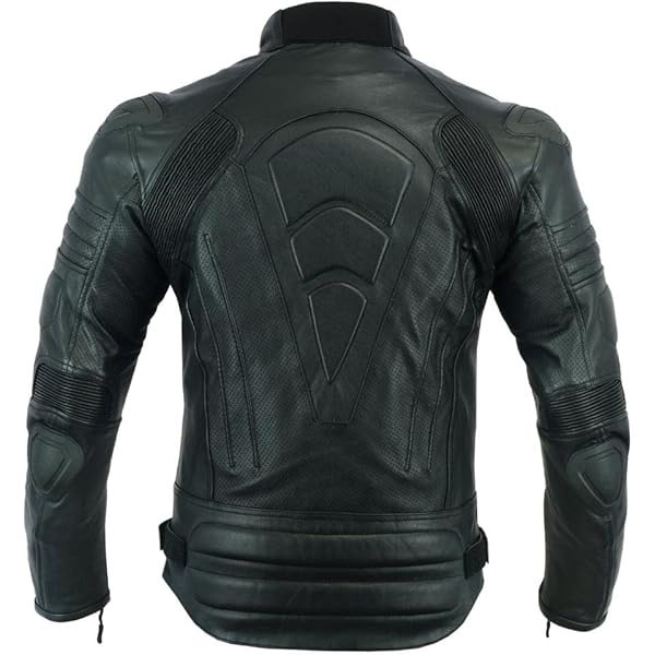 Gilet Motociclista ASPIDEX - Tessuto Vintage, Nero, Protezioni, Senza Maniche, Uomo - Foto 3