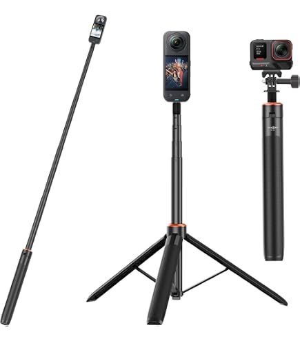 Supporto Monkey Tail Per Insta360 GO 3, X3, ONE RS, X2, ONE R, X | Flessibile, Avvolgibile, Leggero - 2