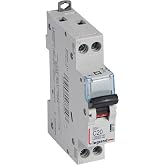 Legrand Magnetic Thermal DX3 P + N C20 1 Module, White, 20 Amps