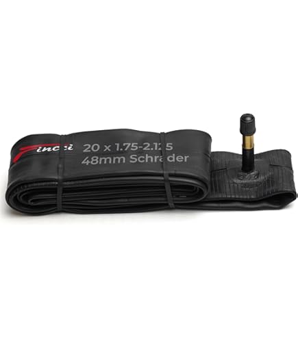 Camera D'Aria Per BMX 20x1 3/8 - Valvola Schrader, Ricambio Per Bici Freestyle - Foto 12