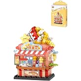 Loz Micro Block Serisi Popcorn D&uuml;kkanı 360 Par&ccedil;a Dekoratif Oyuncak Yapım Seti Yapı Blok FFLZ-8851