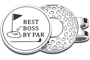 FLEURE ESME Boss Gifts for Women Men Golf Ball Marker Hat Clip Golf Boss Magnetic Golf Ball Marker for Boss Day Gifts Boss Appreciation Birthday Gifts Golf Lover Boss Summer Gifts Administrative Professional Day