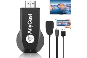 MULTILASER Wireless Display Adapter,Wireless HDMI Dongle,4K 1080P HDMI WiFi Mobile Screen Mirroring Receiver HDMI Display Adapter Dongle for i-Phone/Pad/i-OS/Android to TV Projector Support Miracast Airplay DLNA