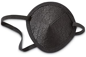 ACU-LIFE AcuLife Eye Patch Eye Patch for Kids Adults Great for Injuries Pirate Costumes Games, Black, 1 count