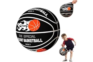 KQWVZ Tyst basket, tyst shot basket, tyst basket, dribbling inomhus, mycket elastisk tyst basket, skum basket inomhus för trä