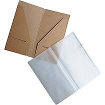 Set 8 Portapenne In Pelle Con Clip Metallo - Per Quaderni, Diari E Planner, Stile Retr&ograve;