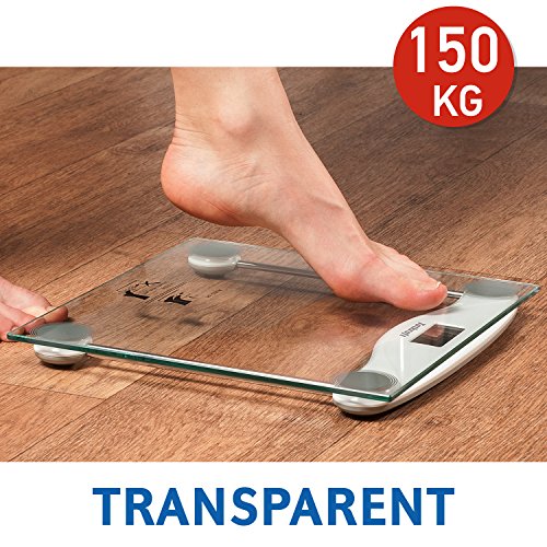 Tatkraft Control Digital Personenwaage Badezimmer 150Kg aus Glas