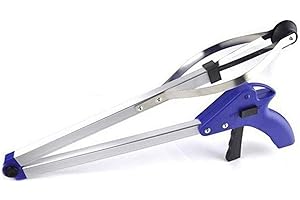 Gusengo Ramassage - Pince Préhension Pliable Ramasseur Déchets 81cm, Pince Préhension pour Personnes Agées pour Le Ramassage des Déchets, Ramasse-litière, Extension du Bras