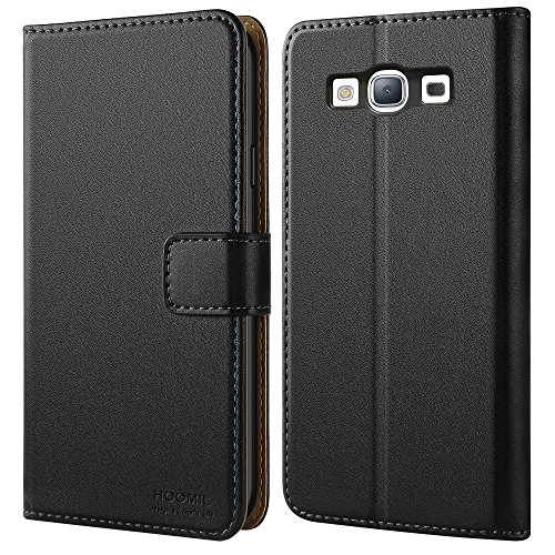HOOMIL Funda Samsung Galaxy S3  Cuero Premium Fundas para Samsung S3   S3 Neo Carcasa Case  H3035  Negro 