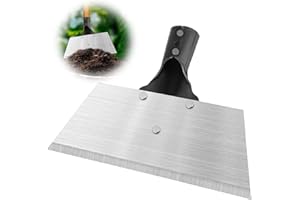 JWOGNGLS Wielofunkcyjna szufla ogrodowa, ogrodowy zabezpieczenie przed uderzeniem, narzędzia do czyszczenia ogrodu na zewnątrz (24,5 x