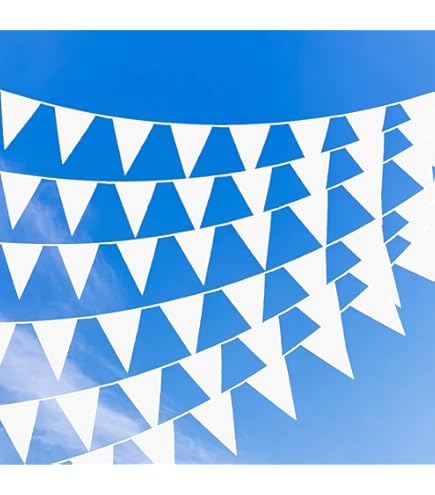 Folia Guirlande De Fanions, 3,80m De Long, 15fanions, Lot De