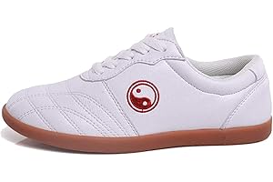 GHJUH Tai Chi Kung Fu Chaussures Arts Martiaux Taekwondo Chaussures D'entraînement Chinois Traditionnel Qi Gong Wing Chun Pantoufle Classique Tai Chi Icône Oxford Semelle pour Hommes Femmes