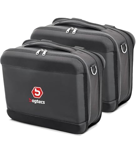 Motorrad Gepäcktaschen Zubehör Innentaschen Für BMW Vario Koffer R1200GS/Adventure 04-12 - Bagtecs MV1 Set 2-tlg. Bmw Vario Innentaschen
