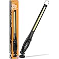 Xtremeauto LED Inspection Lamp Car Torch - COB LED Inspection Light Magnetic Base Rechargeable Portable Mechanics Torch USB Rechargeable Hand Magnetic Work Light for Mechanic, Car, Garage & Workshop