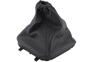 KIMISS Car Gear, PU Leather Dust Cover Replacement Transit MK7 Stick Gaiter Boot Tipper Knob Kuga for Transit MK7