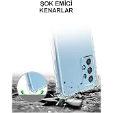 KZY İletişim Samsung Galaxy A51 Şeffaf Airbag Antishock K&ouml;şe Korumalı Silikon Kılıf