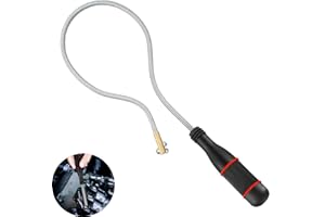 NIKSULTANT Telescopic Magnetic Pickup Tool Magnetic Tool Flexible Magnetic Pick Up Tool Portable Magnet Hand Tool for Picking Up Small Parts 60 CM Magnetic Grabber Pickup Tool with Non-Slip Handle