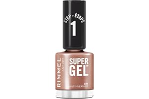 RIMMEL LONDON Rimmel Super Gel, 071 Guilty Pleasure, Smalto a lunga tenuta, Applicazione facile, Manicure effetto gel, Resistente alle scheggiature, Formula clean, 12 ml