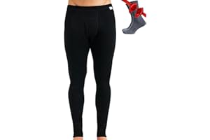 Merino Underwear Men's Long Underwear Merino Thermal Underwear + Wool Socks