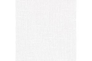 DARICE Bazzill Bascis Paper - Papel, Blanco (Bling Diamant), 30.5 x 30.5 cm, paquete de 25