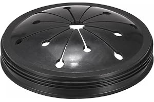 sourcing map Garbage Disposal Splash Guard Sink Baffle, Food Waste Disposer Accessories, 3 1/8 Inch