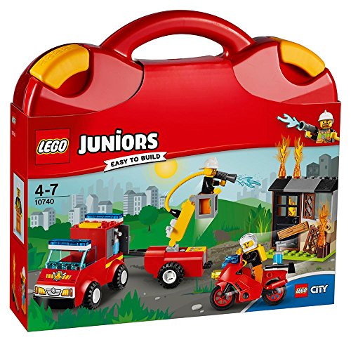 Preisvergleich Produktbild LEGO® Juniors Löschtrupp Koffer, ab 4 Jahre