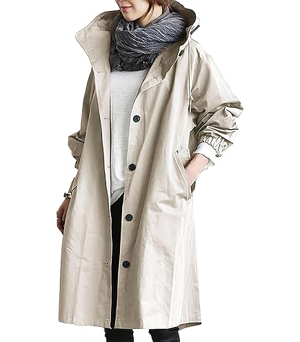 Manteau Long Femme D'Hiver Avec Capuche - Polaire Élégante Pour Ski, Ville - Chaud Et Stylé