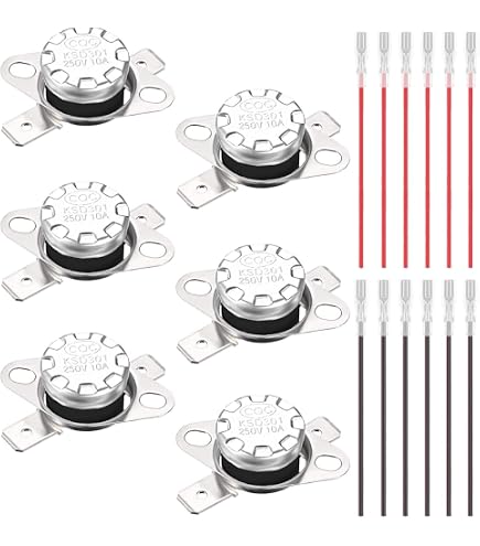 Lot De 3 Thermostats KSD9700 85°C NC - Interrupteur Bilame 250V 5A, Neufs