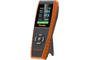 Temtop LKC-1000S 2:a rumsluftkvalitetsdetektor luftkvalitetsdetektor inomhus formaldehydmonitor HCHO/PM2.5/PM10/TVOC datautgå
