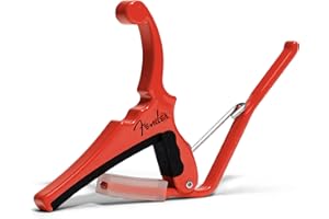 Fender x Kyser Quick-Change Electric Guitar Capo (Fiesta Red)