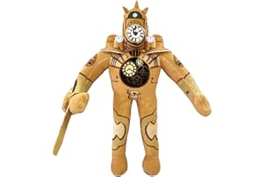 GUUIESMU The New Upgraded Titan Cameraman,Upgraded Titan Clockman Plushie,Skibidi Toilet Titan Cameraman,Skibidi Toilet Plush Titan Cameramanspeealerman,For Kids Fans Halloween Christmas Birthday Gifts (B)